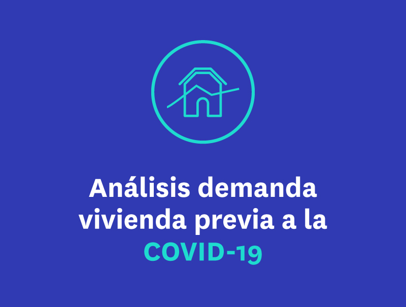 Análisis demanda vivienda previa a la COVID-19